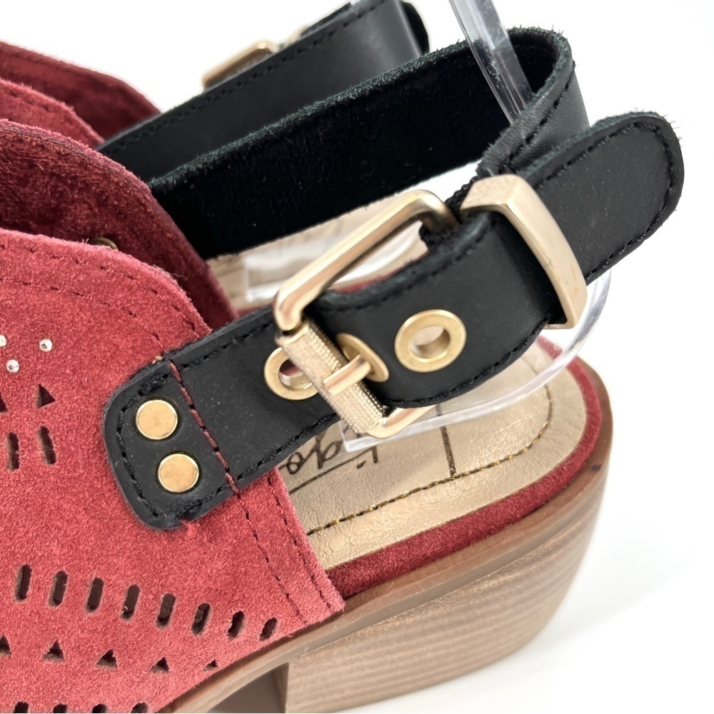 Anthropologie Latigo Muren Suede Mule booties - Picture 6 of 11